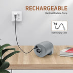 Umbrauto Built-in Pump Truck Bed Air Mattress for 5.5-5.8ft Auto Inflate Short Truck Bed Air Mattress 2.0